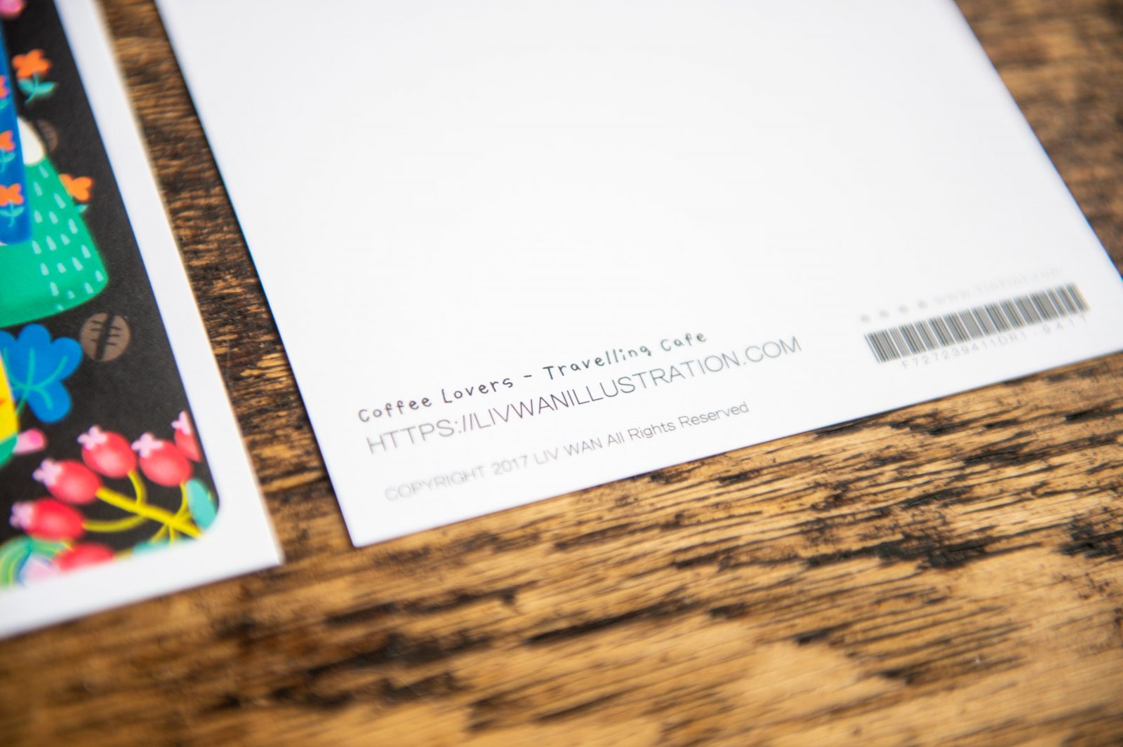 Travelling Cafe Postcard - Coffee Lovers series - Image 3