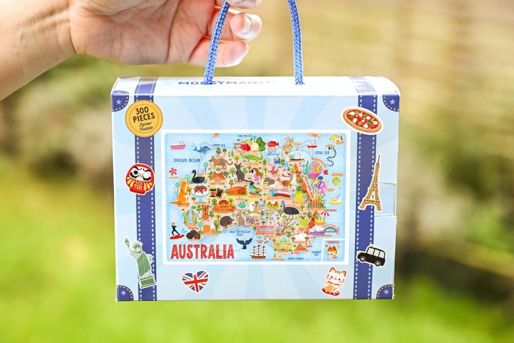 australia map puzzle