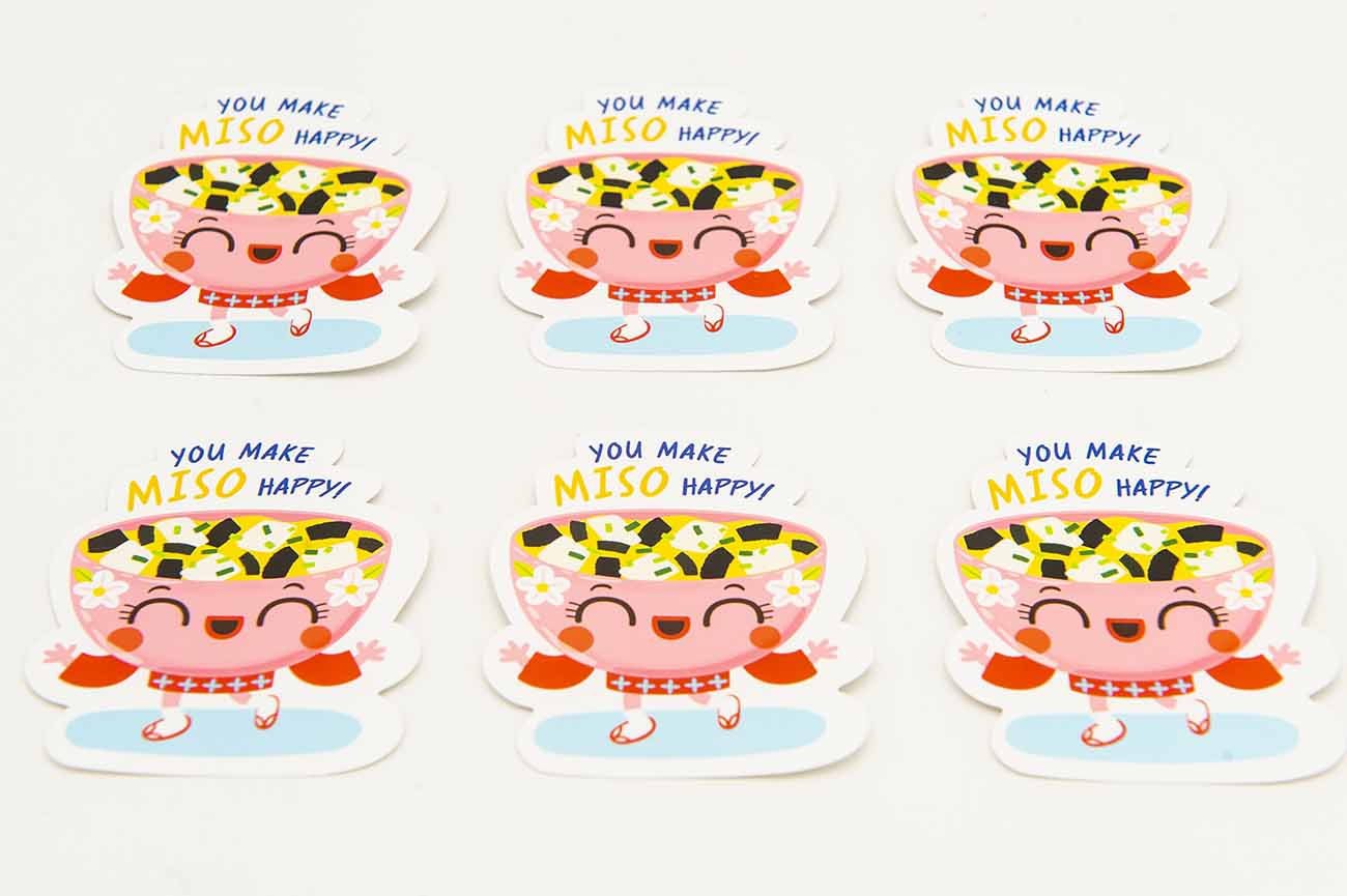 You Make Miso So Happy Food Pun Sticker