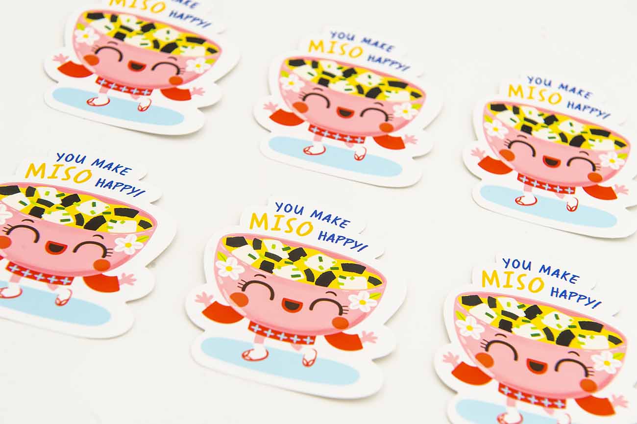 You Make Miso So Happy Food Pun Sticker