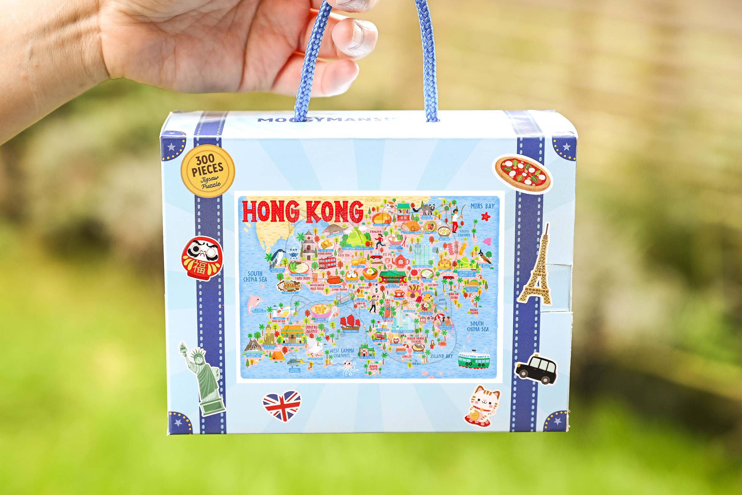 Hong Kong map puzzle