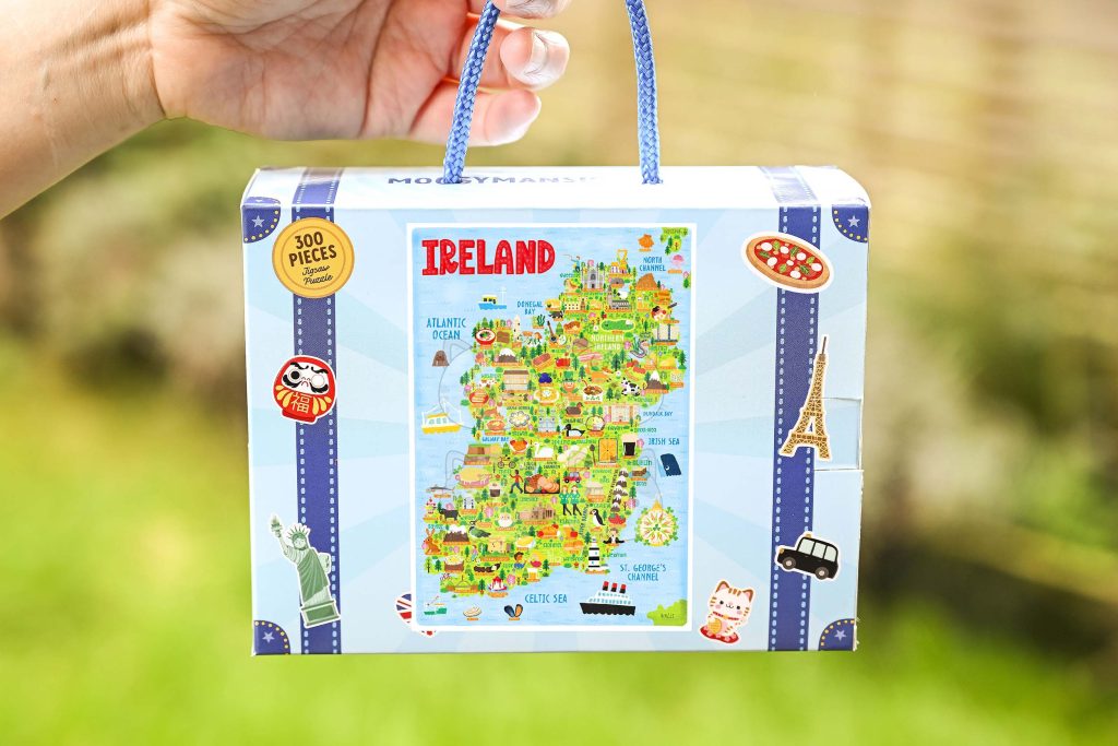Ireland map puzzle