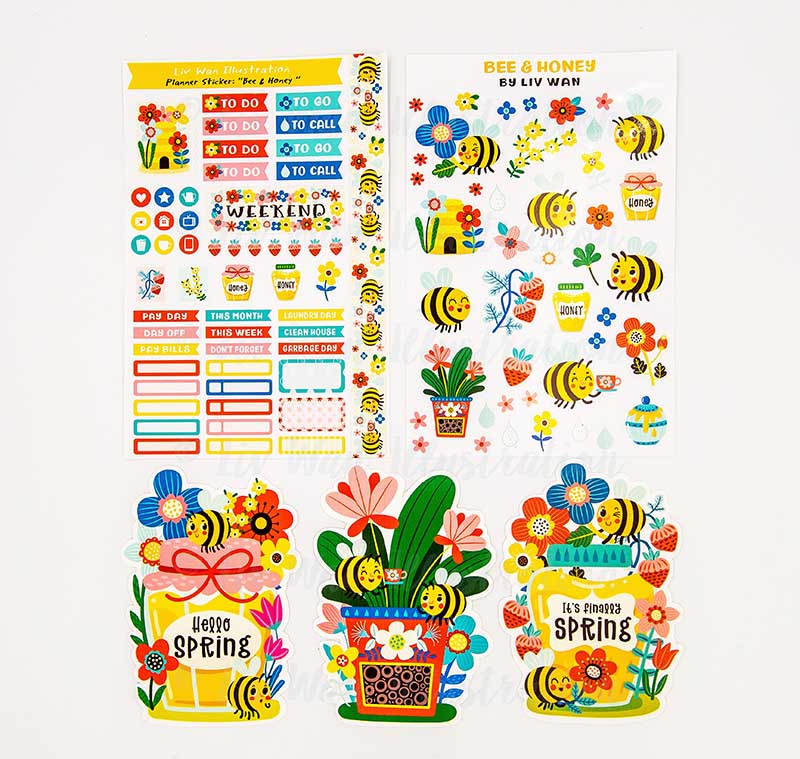 Bee Honey Spring Collection