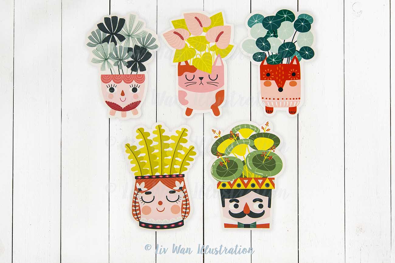 Plant Lovers Postcards