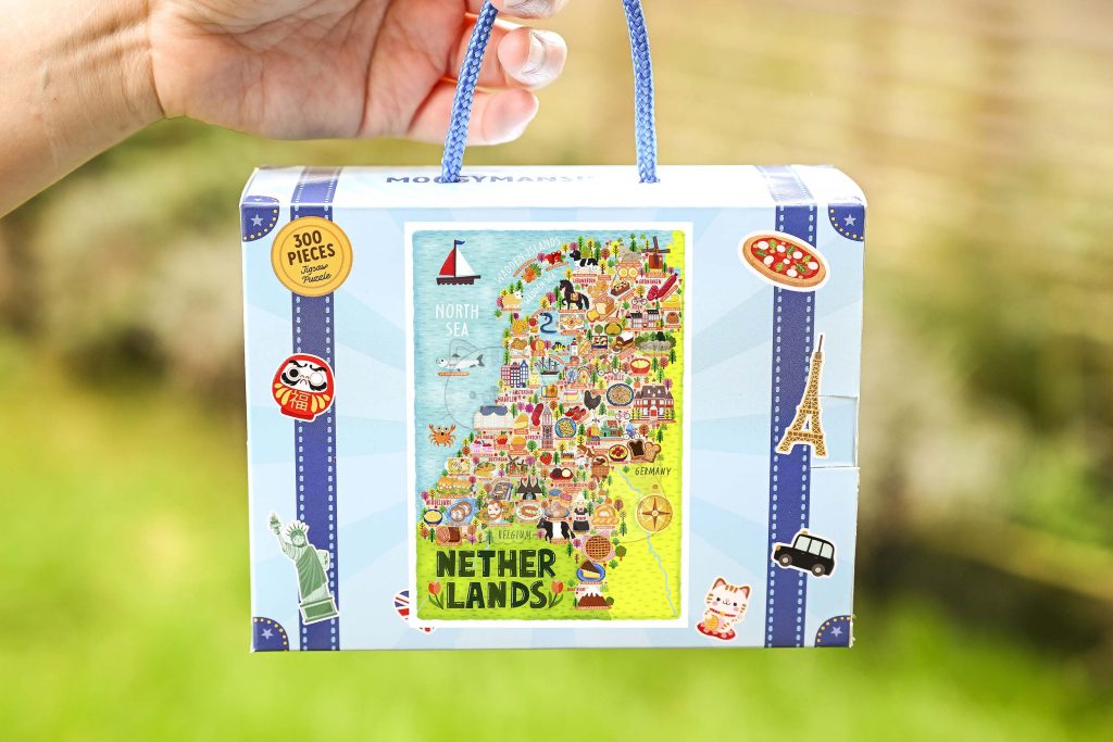 Netherlands map puzzle