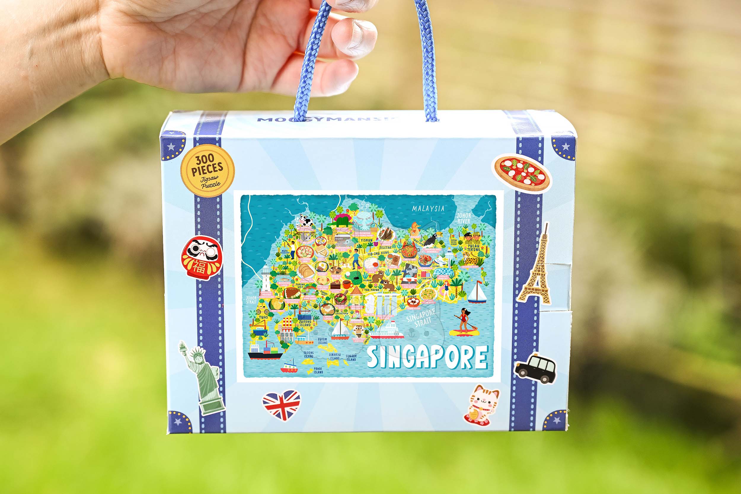 Singapore Map Puzzle