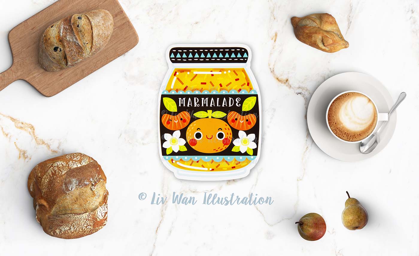 Marmalade Postcard