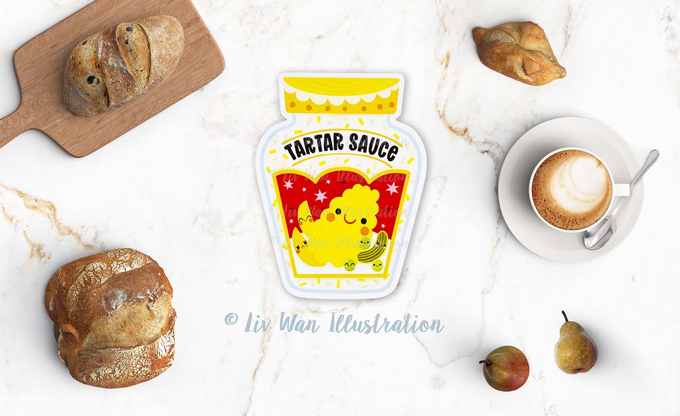 Tartar Sauce Postcard