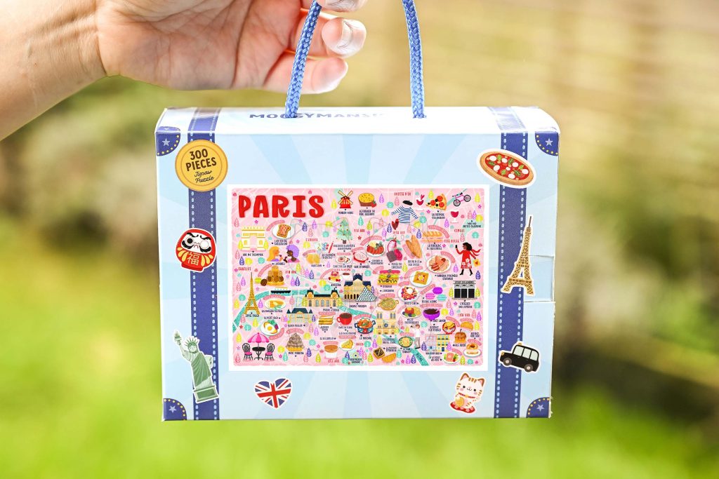 Paris map puzzle