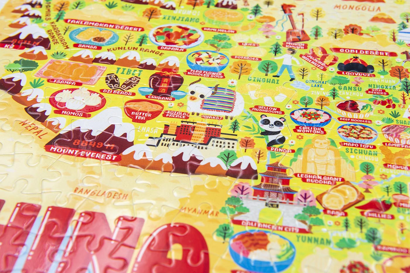 China Map Jigsaw Puzzle
