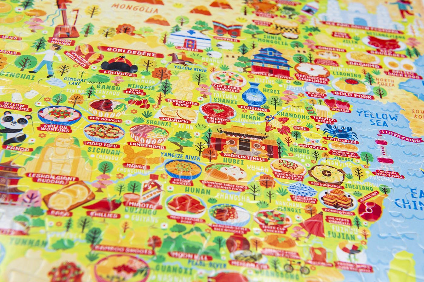China Map Jigsaw Puzzle