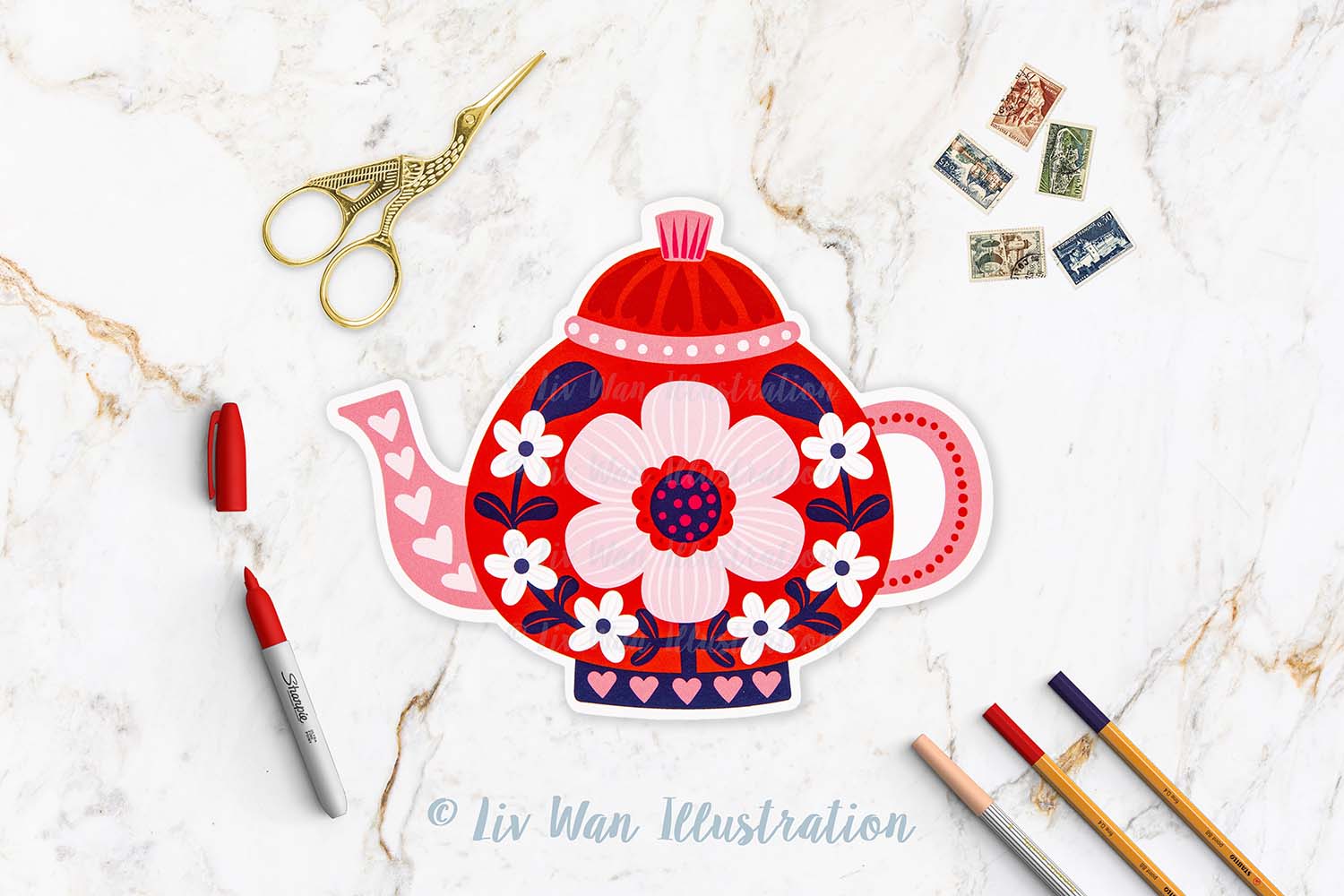 Valentine's Postcard