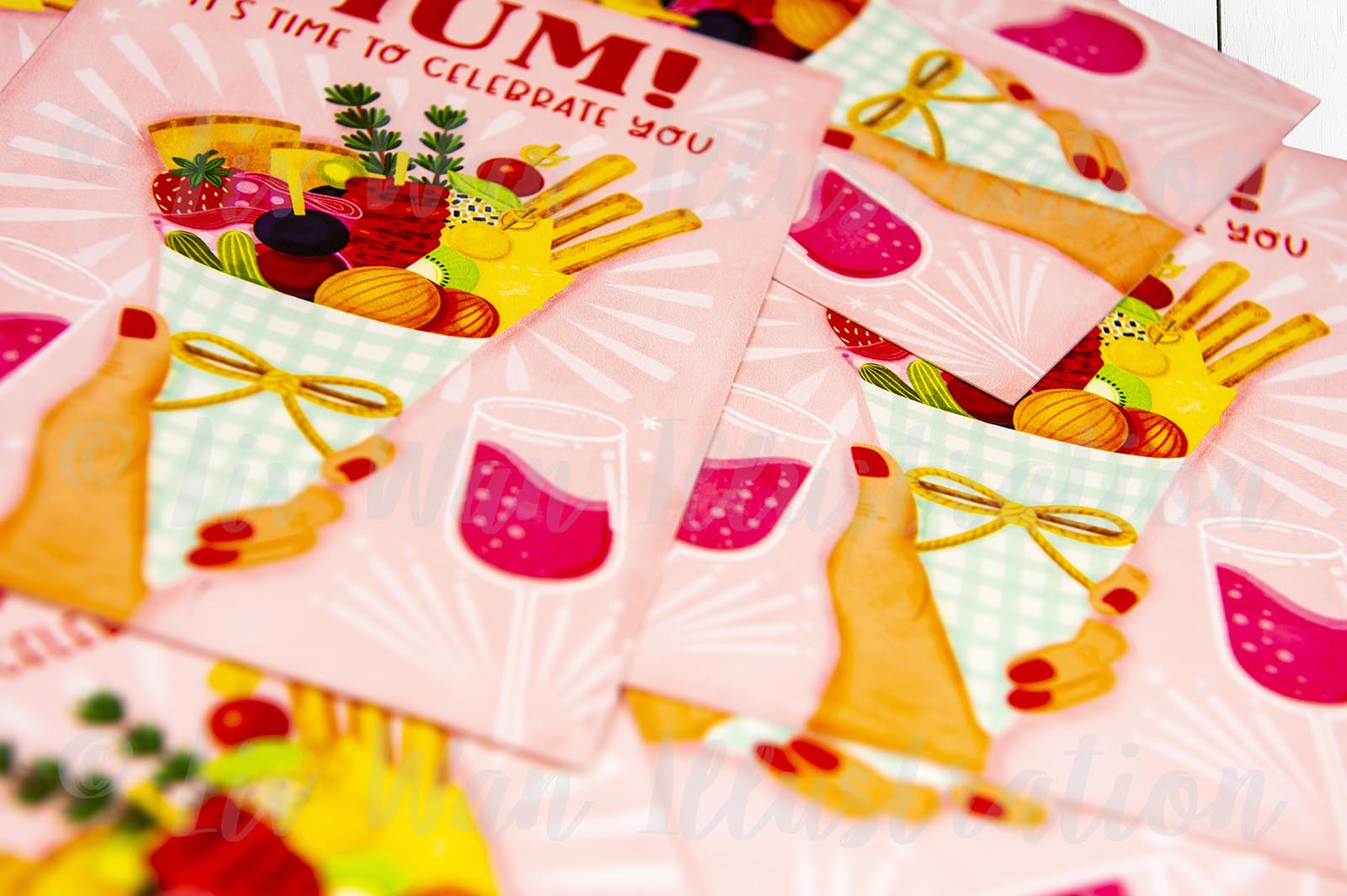 Time to Celebrate Mum Mother's Day Postcard