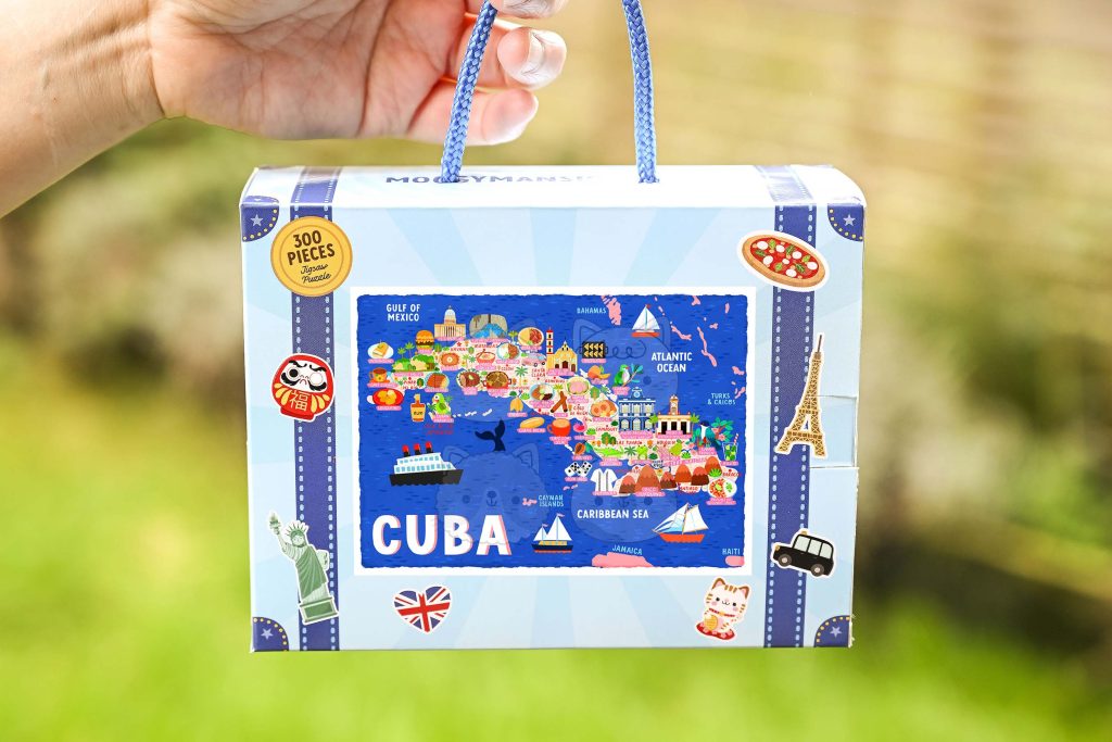 Cuba map puzzle