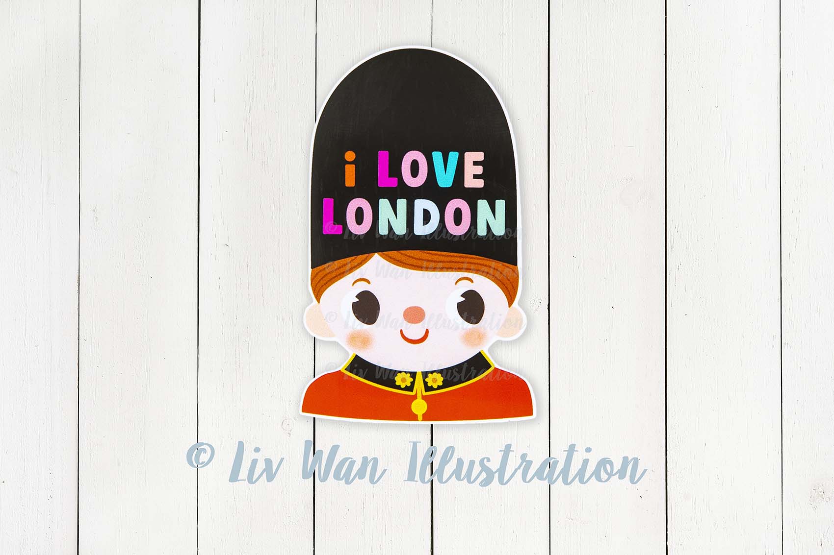 Queens Guard Sticker
