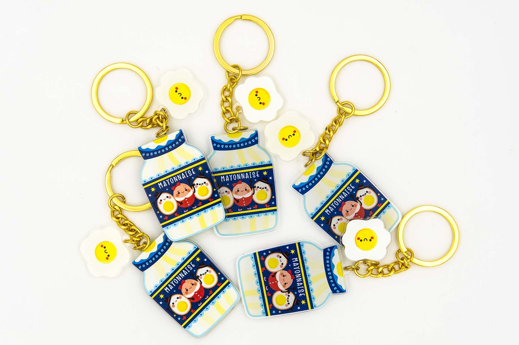Mayonnaise Keychain