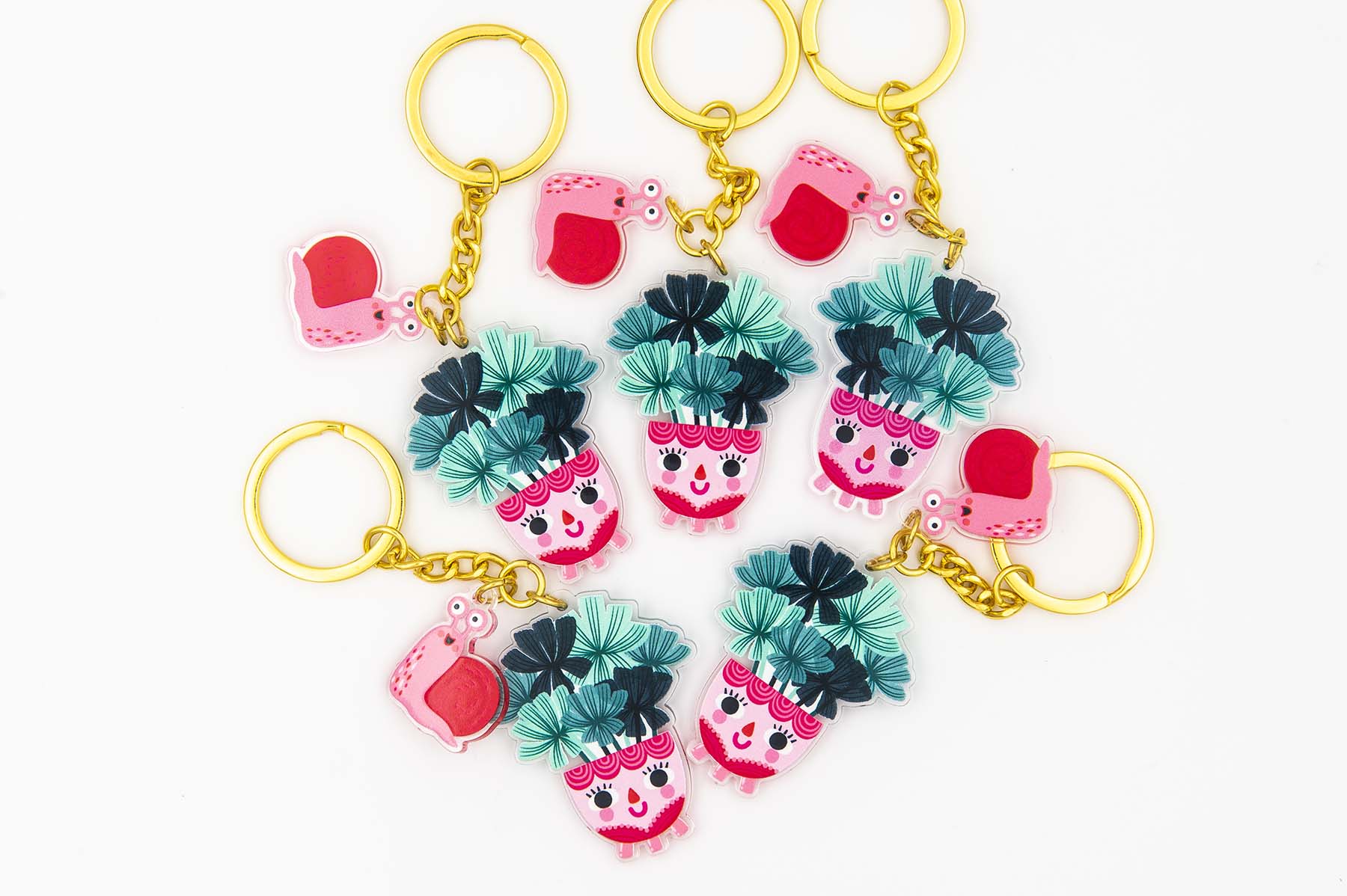 Plant Lovers Keychain