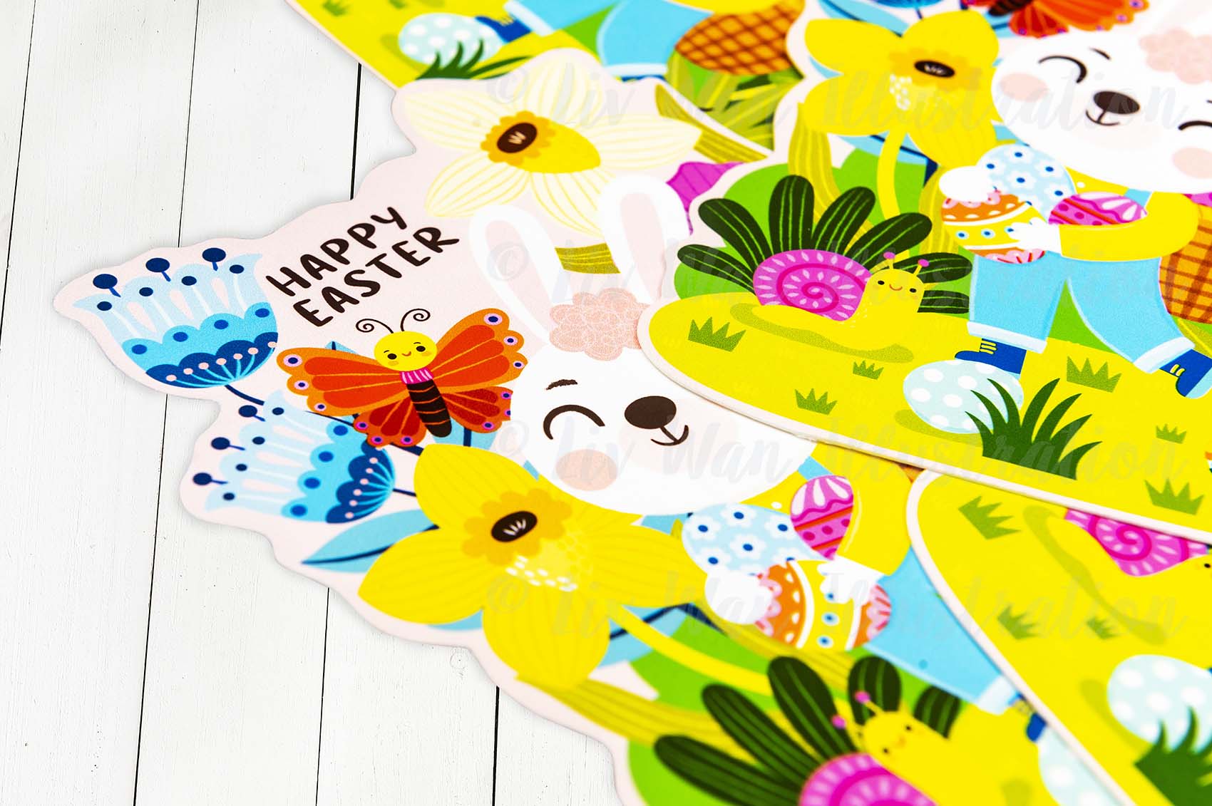 Easter Bunny Postcard