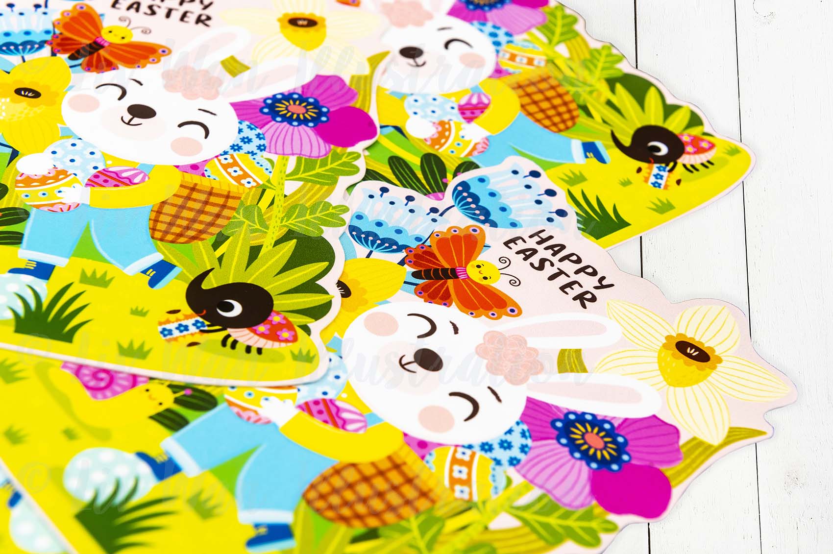 Easter Bunny Postcard