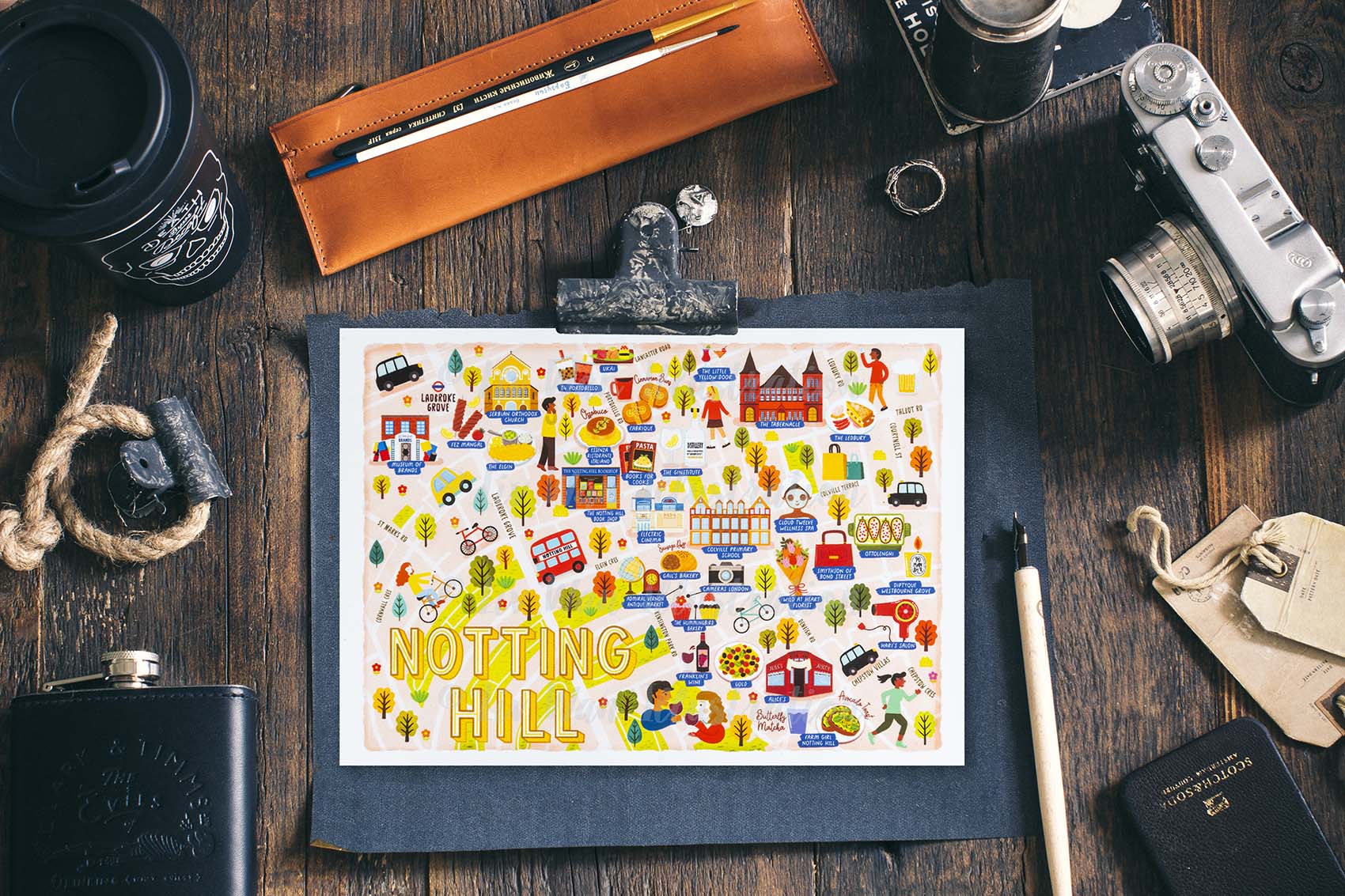 Notting Hill Postcard