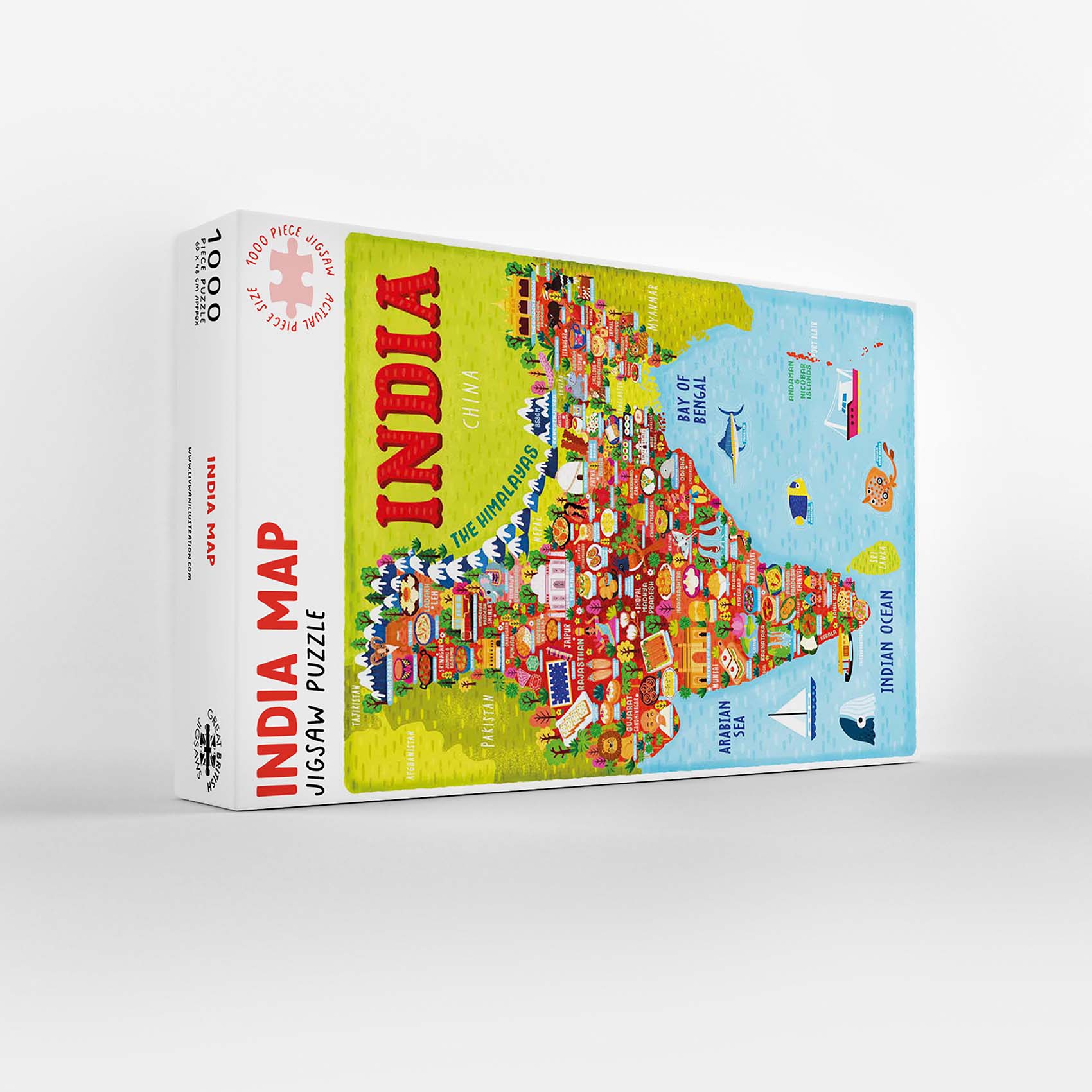 India Map Jigsaw Puzzle