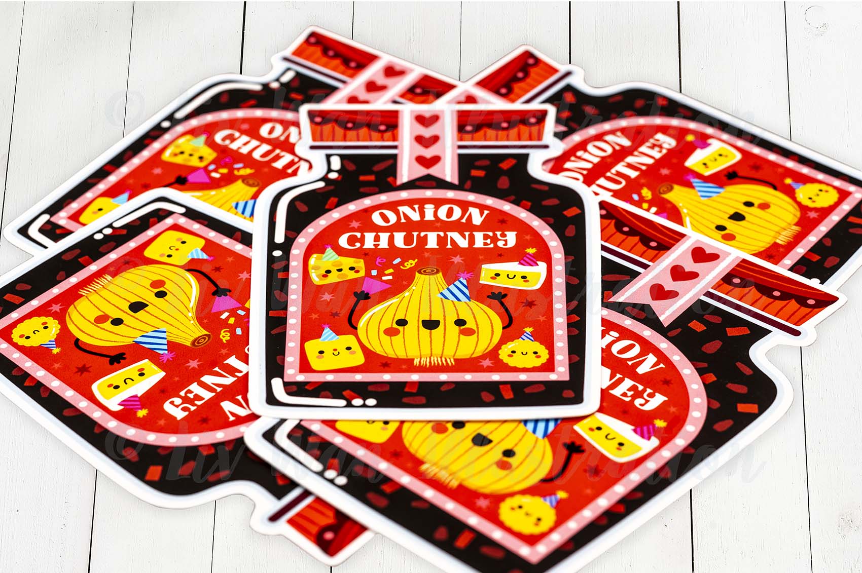 Onion Chutney Postcard