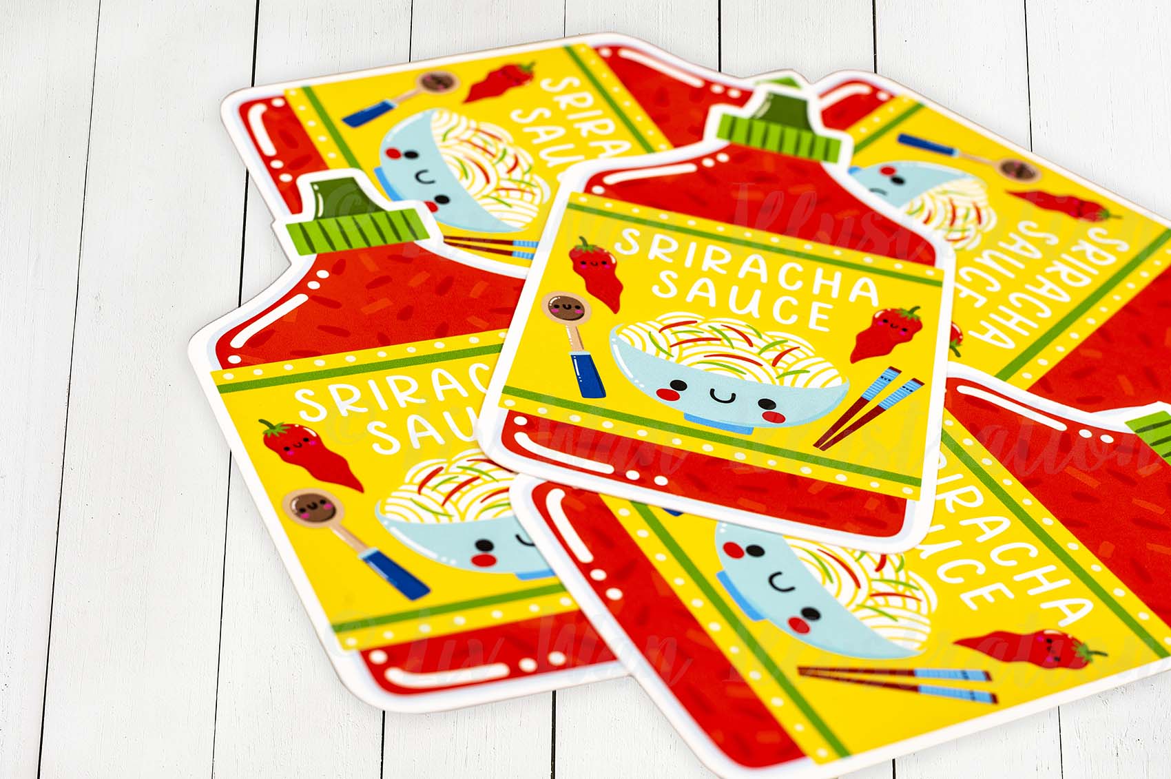 Sriracha Sauce Postcard