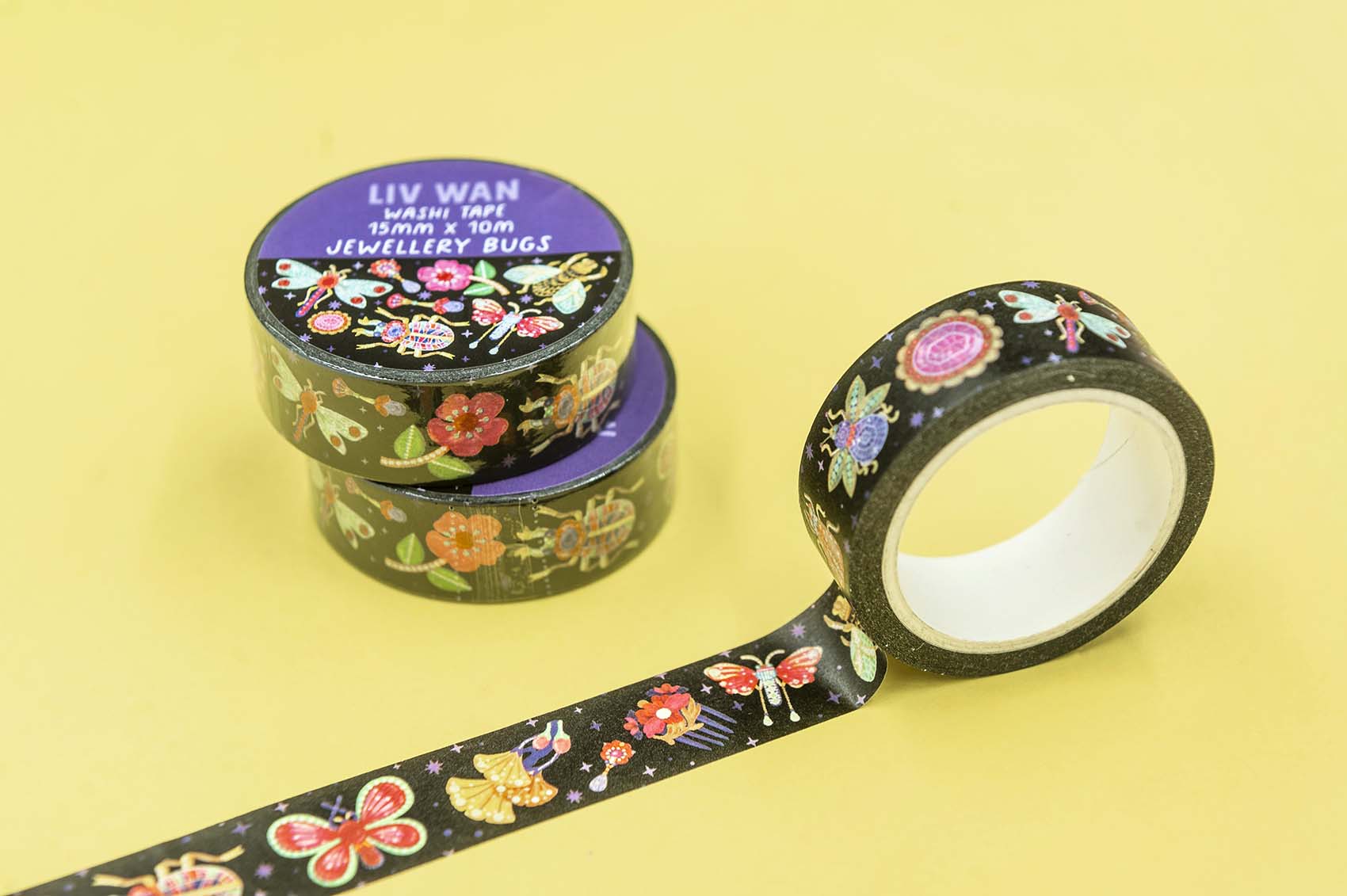 Jewellery Bugs Washi Tape