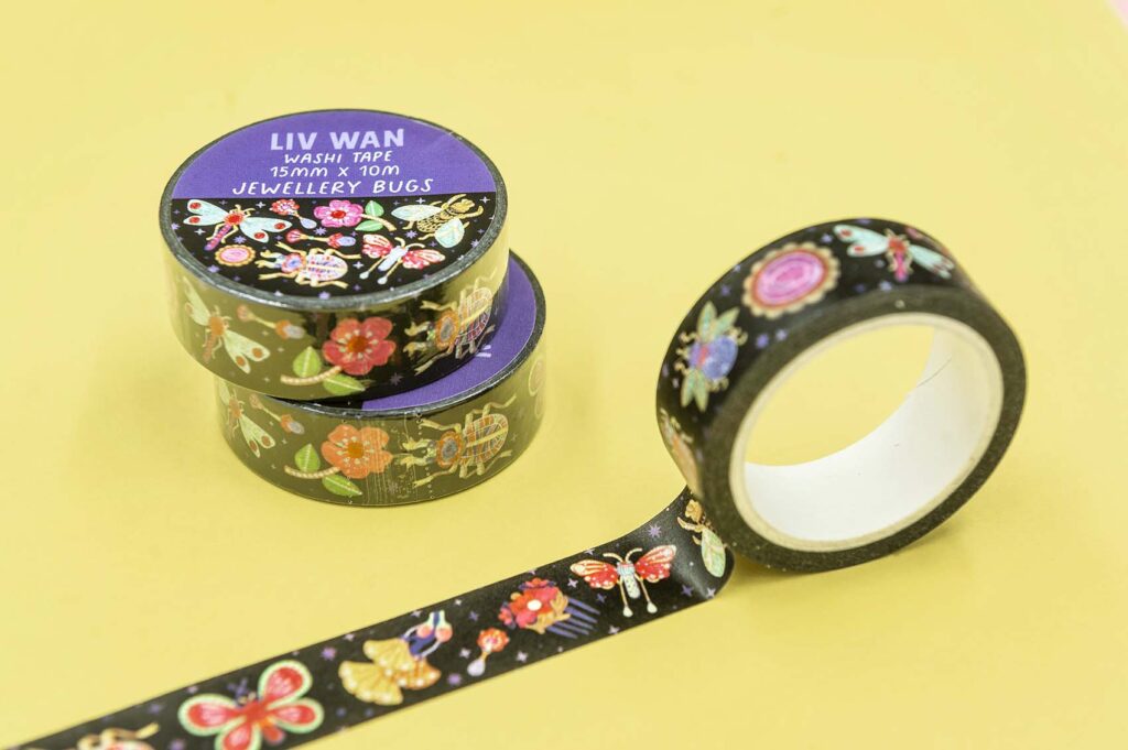 Jewellery Bugs Washi Tape Jewellery Bugs Washi Tape