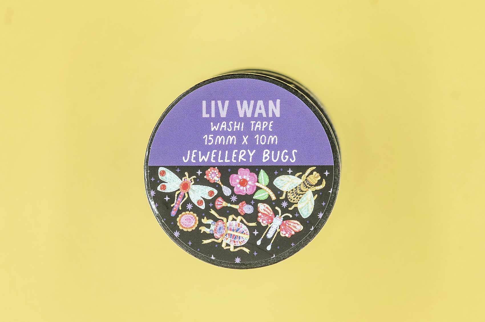 Jewellery Bugs Washi Tape