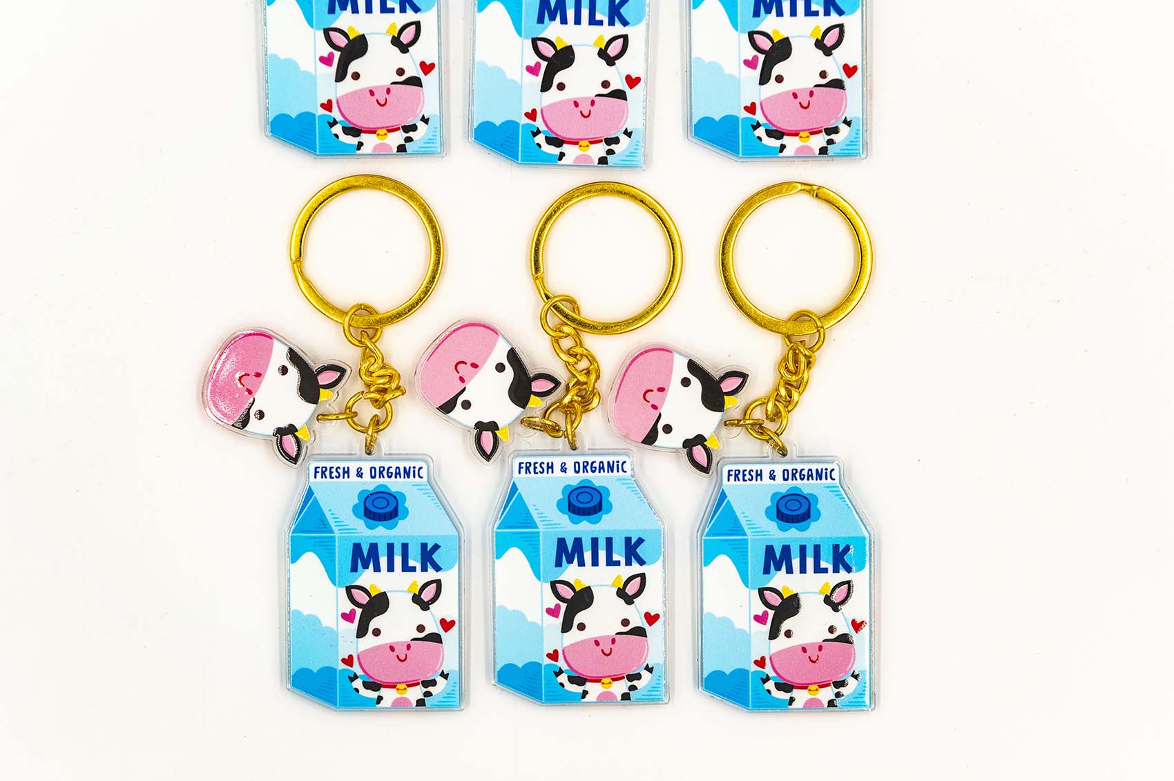 Milk Keychain