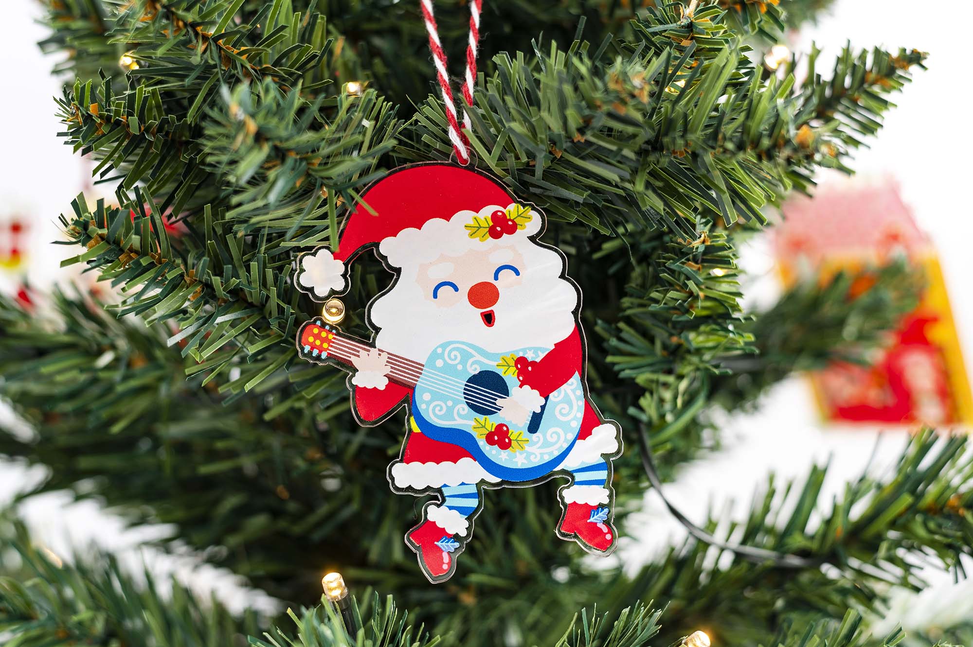 Santa Christmas Ornament