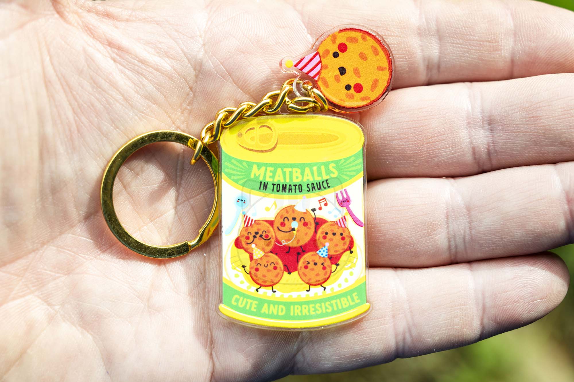 meatballs keychain