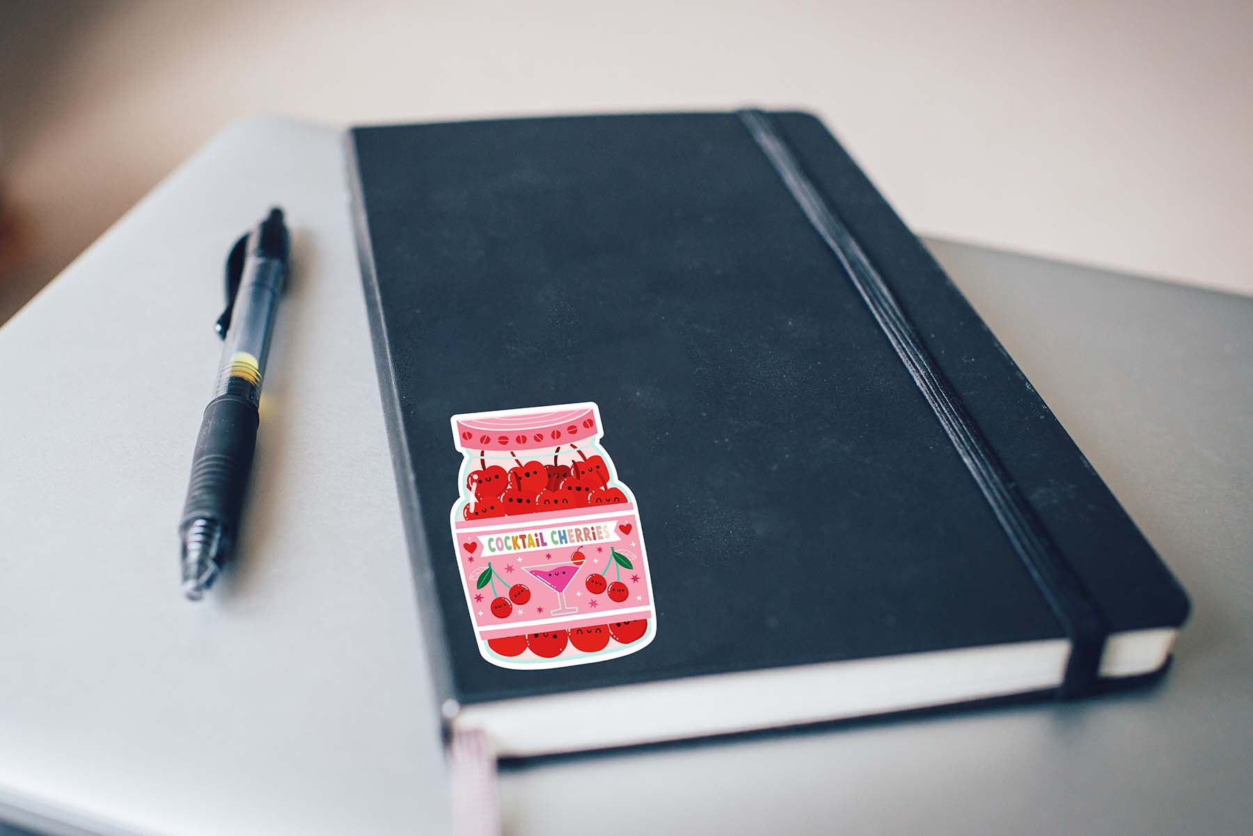 Cocktail Cherries Sticker