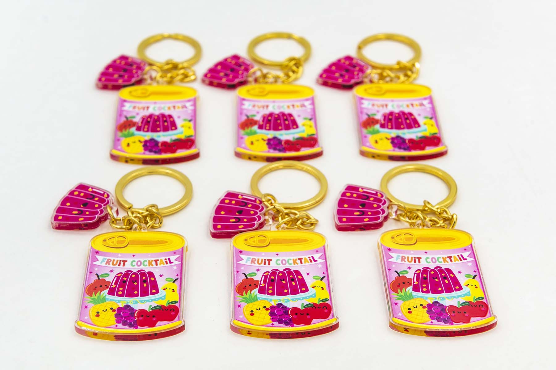 Fruit Cocktail Keychain