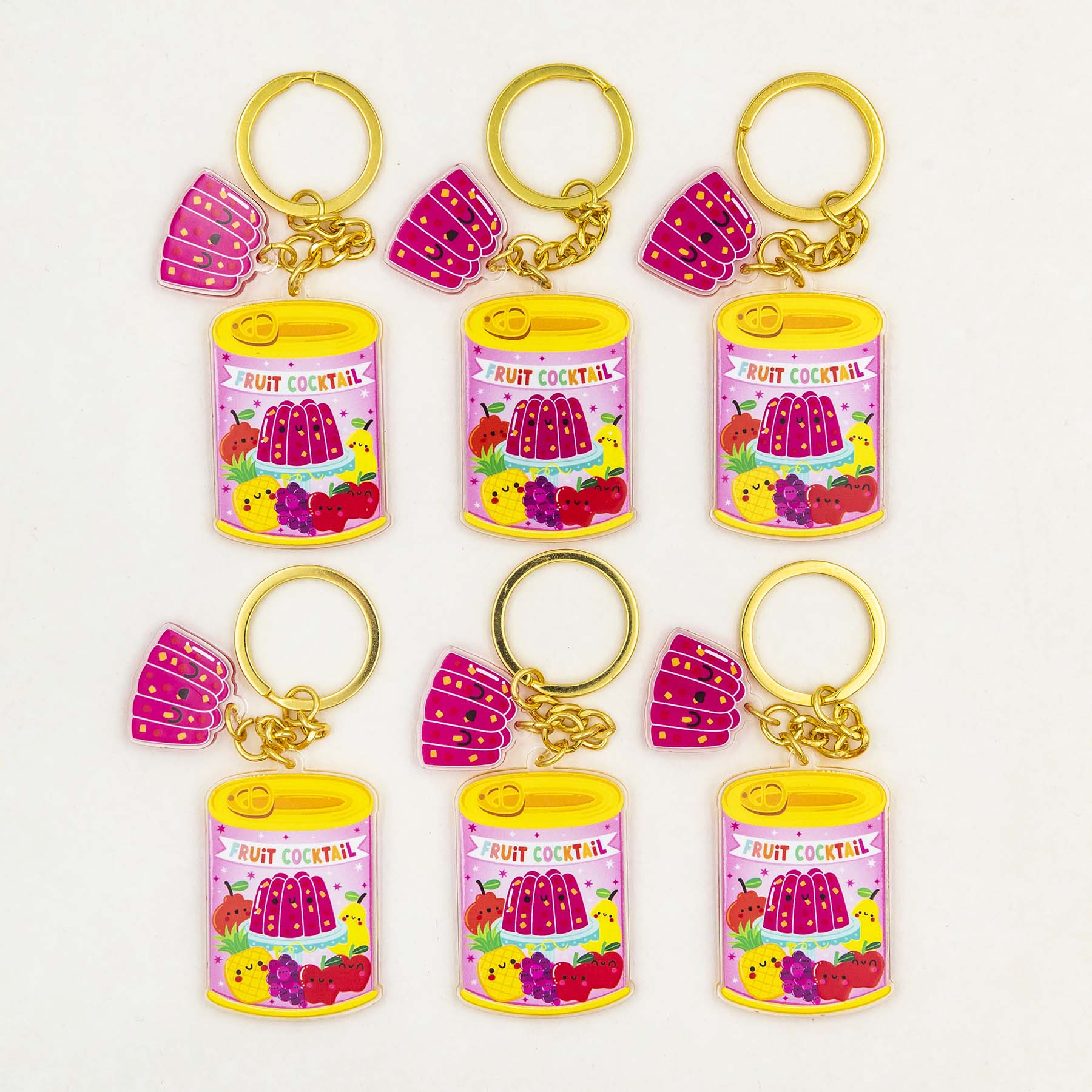 Fruit Cocktail Keychain
