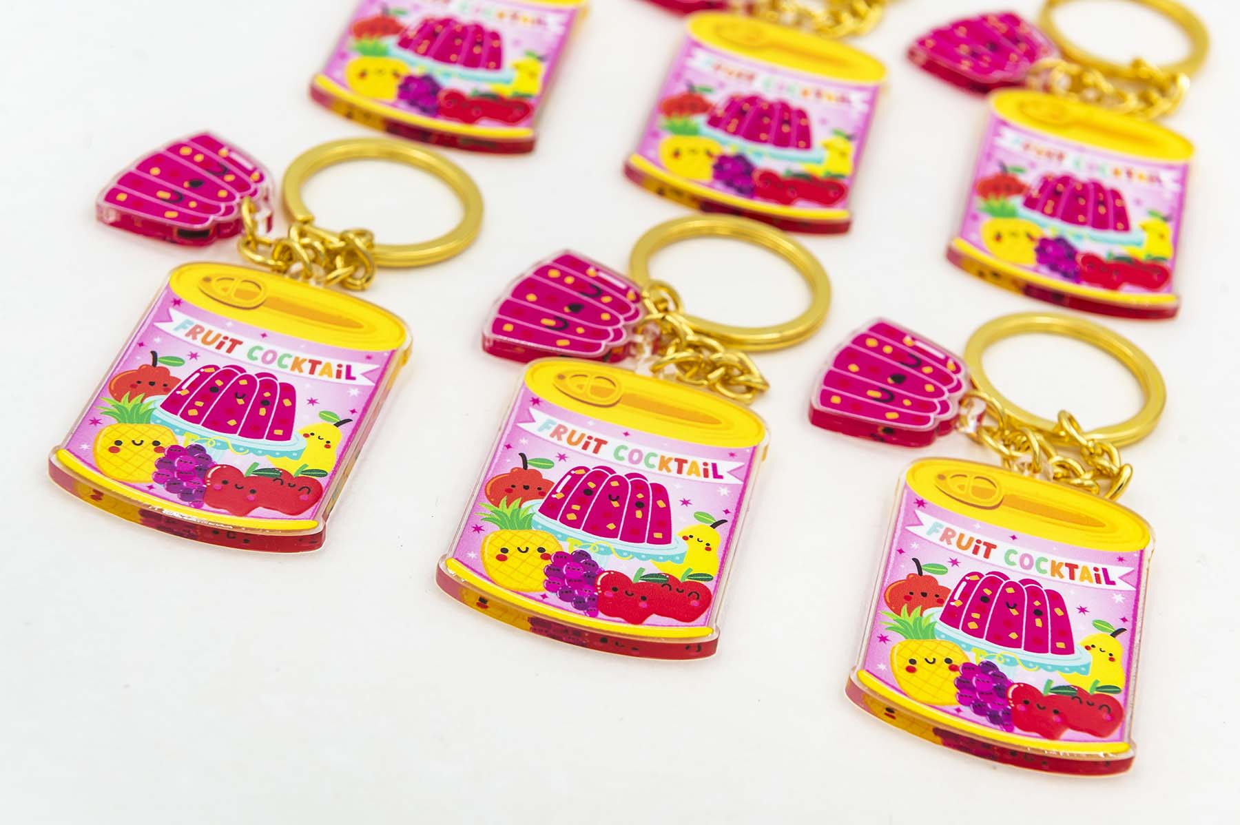 Fruit Cocktail Keychain