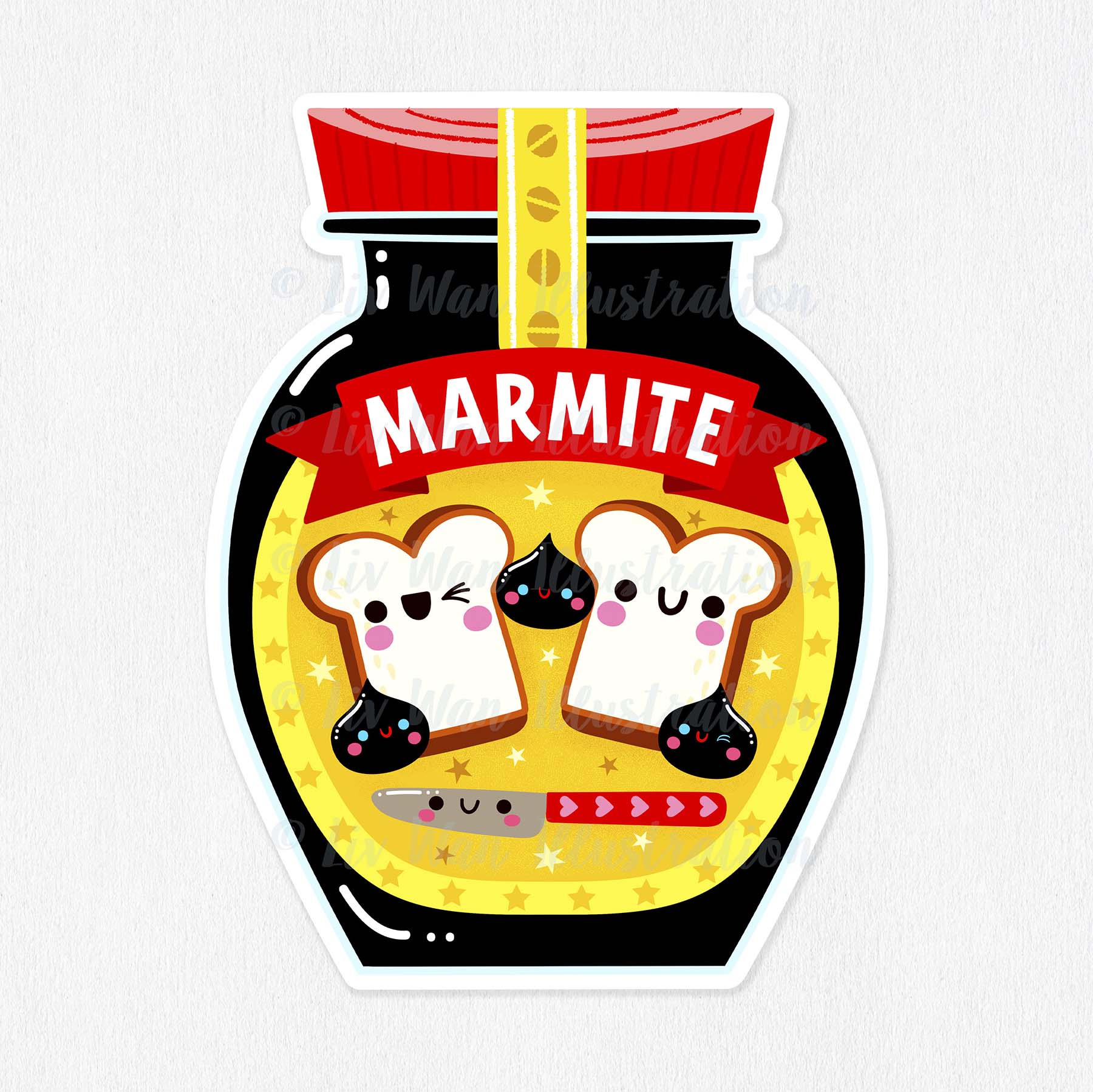 Marmite Sticker