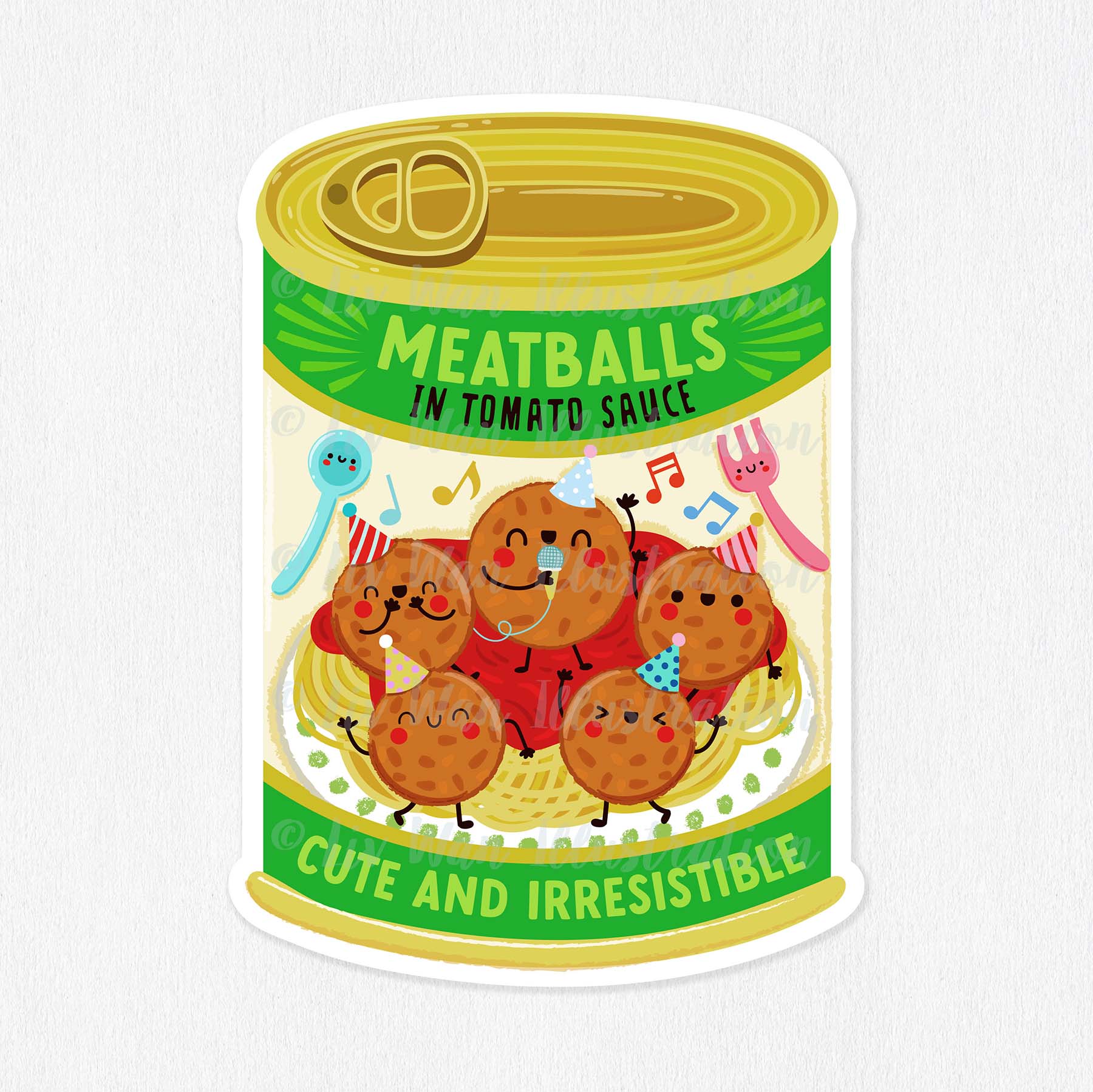 Meatballs Sticker