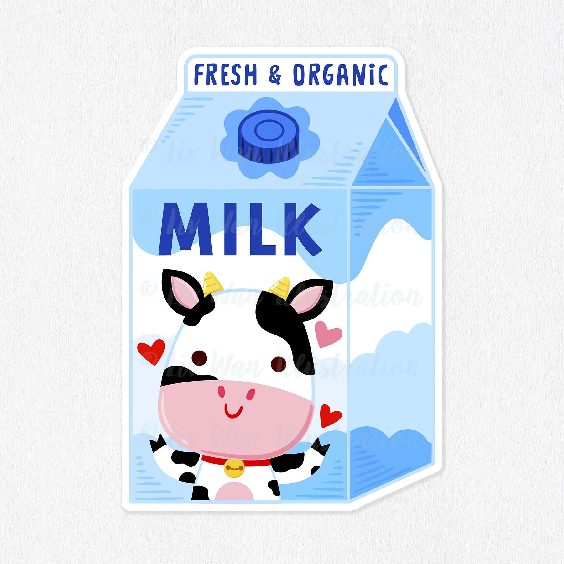Milk Sticker
