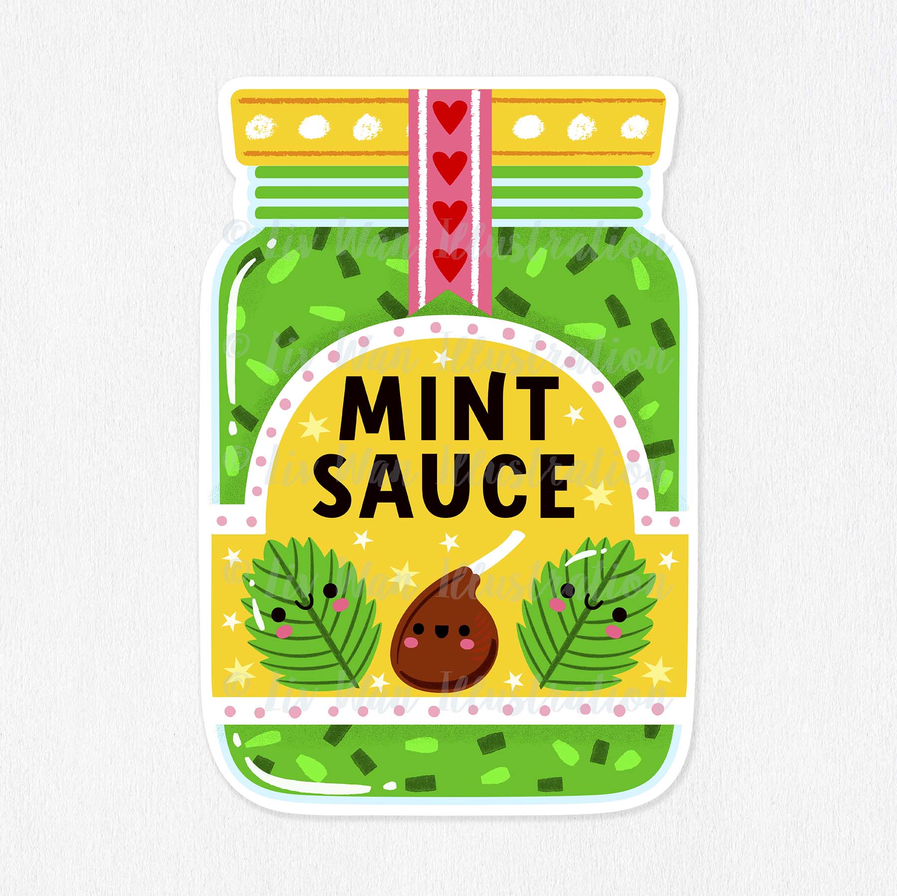 Mint Sauce Sticker