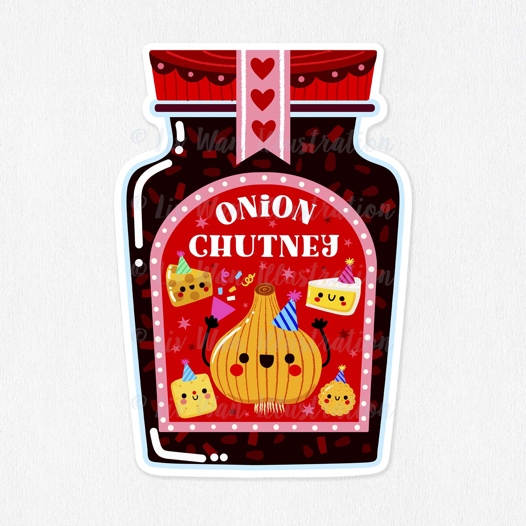 Onion Chutney Sticker