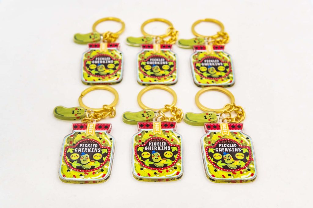 Pickled Gherkins Keychain Pickled Gherkins Keychain