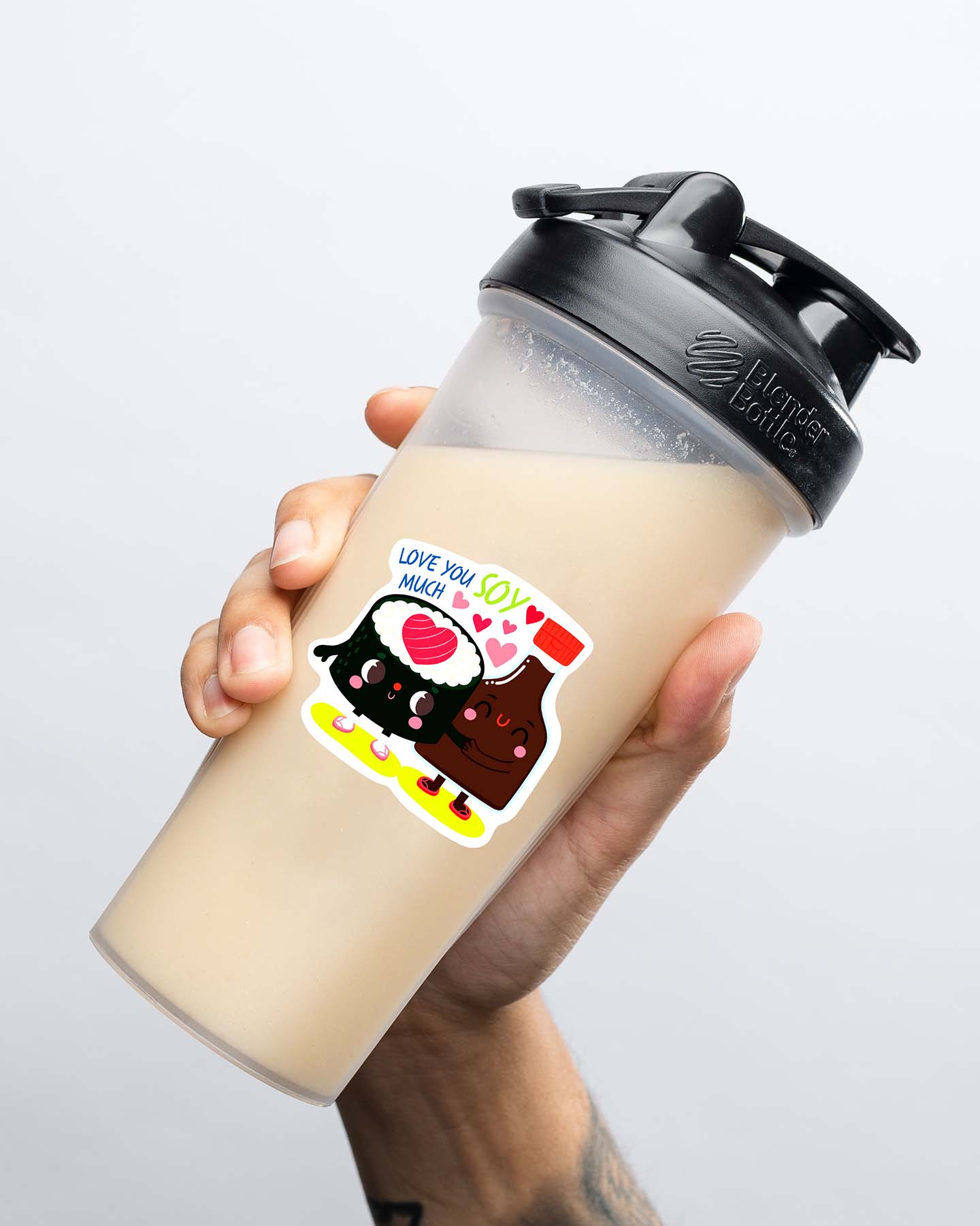 Soy Sauce Food Pun Sticker