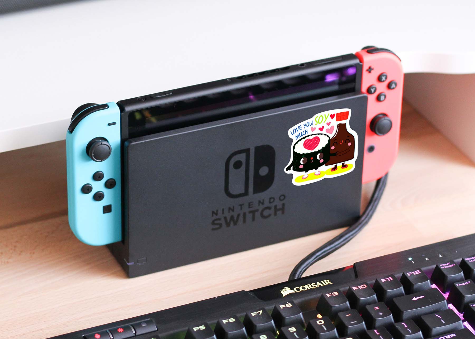 Soy Sauce Food Pun Sticker