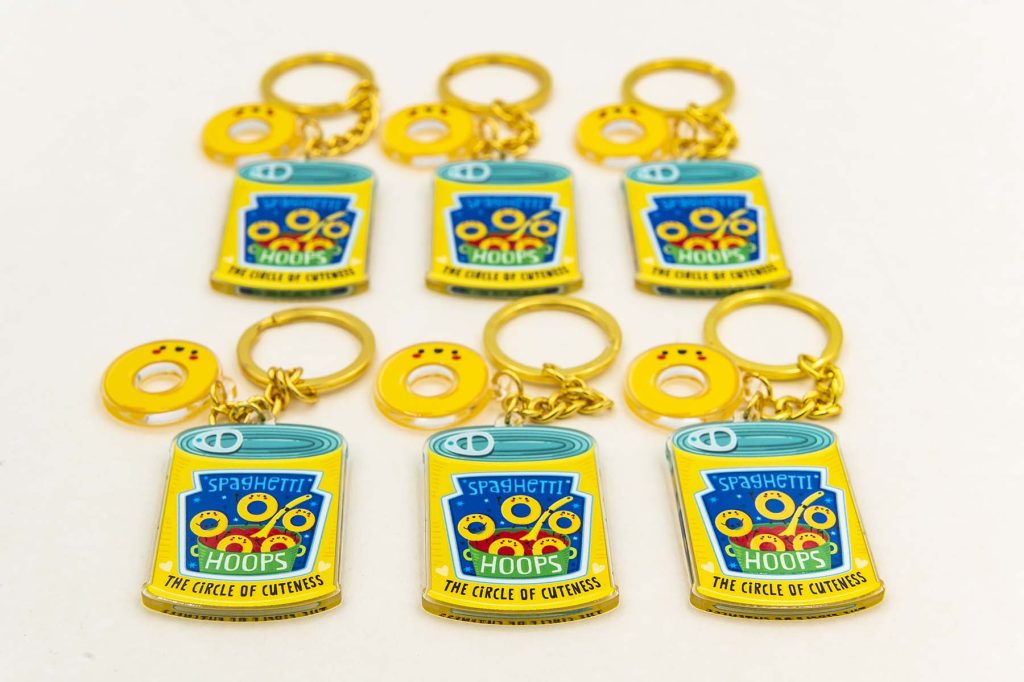 Spaghetti Hoops Keychain Spaghetti Hoops Keychain