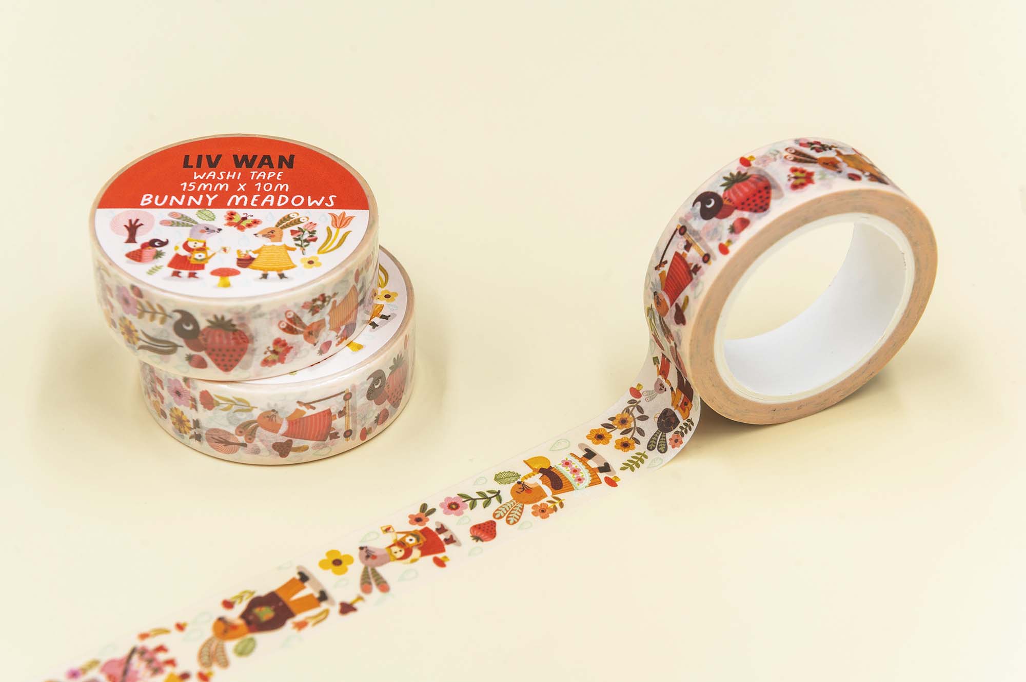 Bunny Meadows Washi Tape