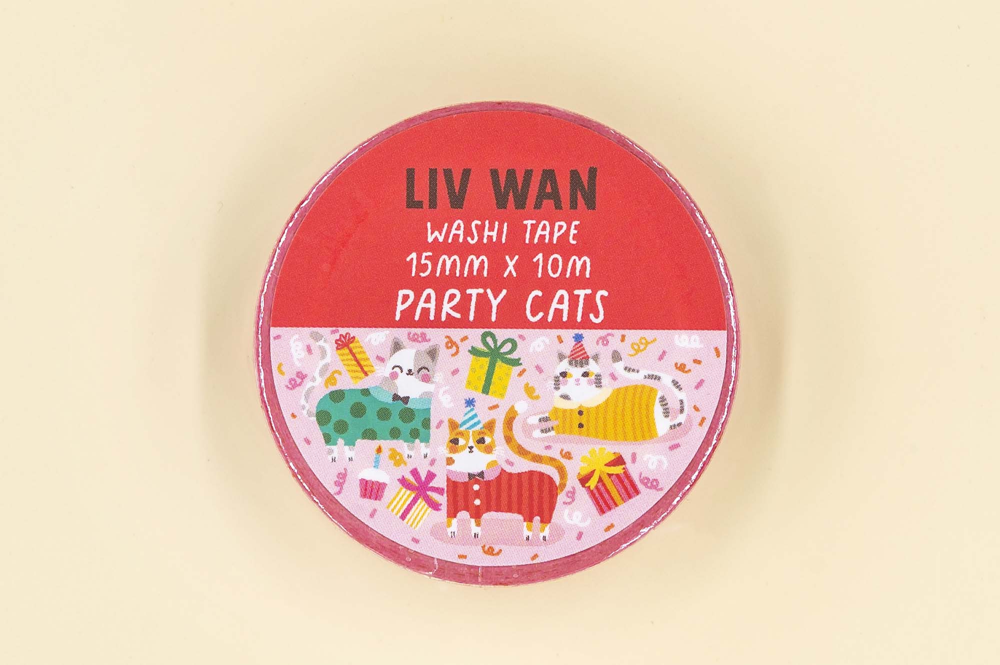 Party Cats Washi Tape