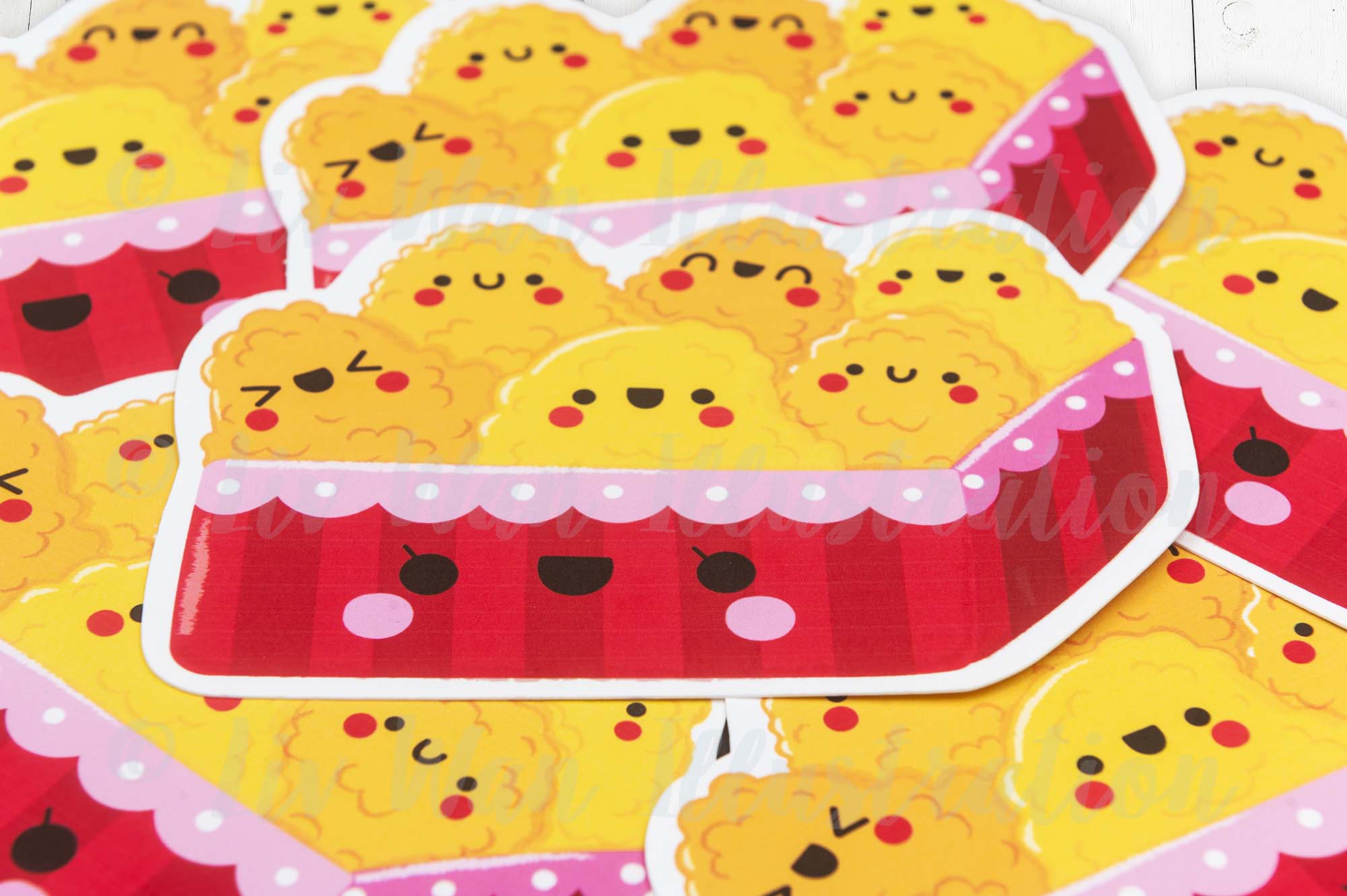 Chicken Nuggets Postcard