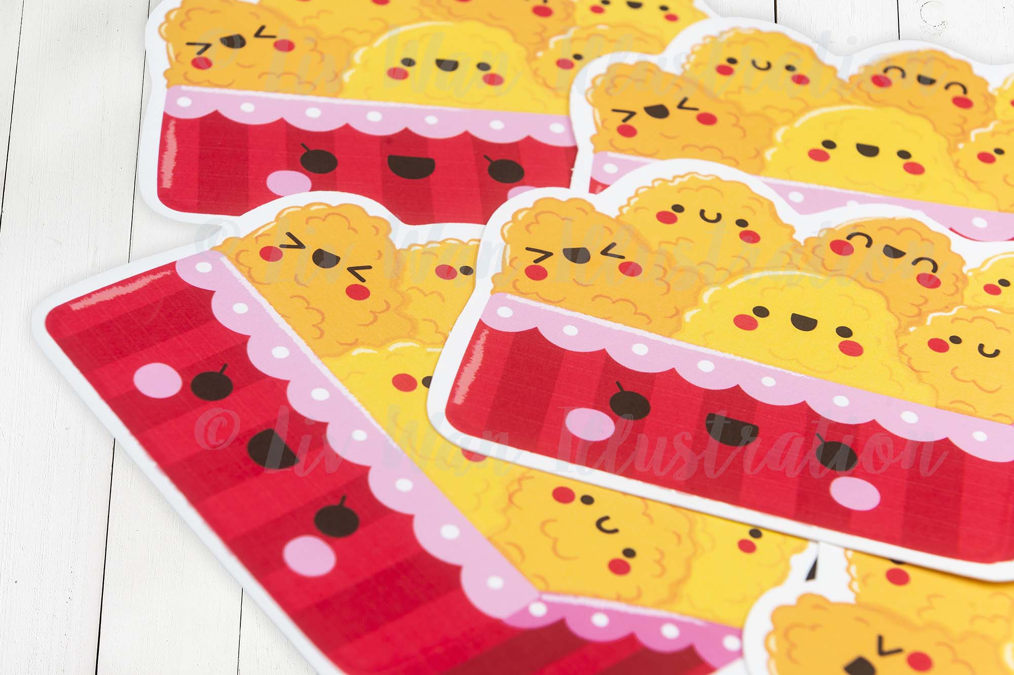 Chicken Nuggets Postcard